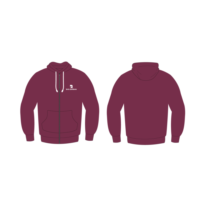 uni zipped hoodie 02