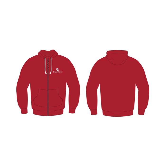 uni zipped hoodie 14